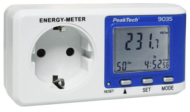 Digital-Energiekostenmessgerät PeakTech 9035
