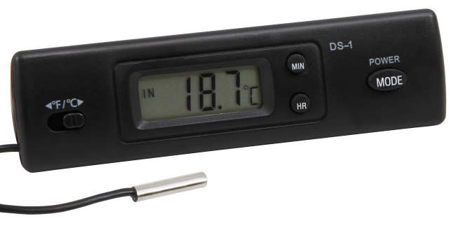 Digitales Thermometer McPower, -50 bis +70°C, mit Außensensor
