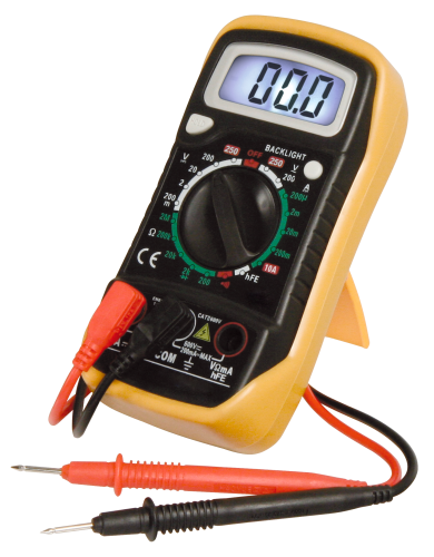 Digitalmultimeter McPower M-730L, DataHold-Funktion, Beleuchtung
