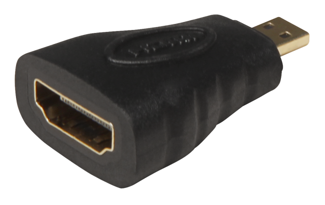 HDMI-Adapter, Micro-HDMI Stecker -> HDMI Buchse
