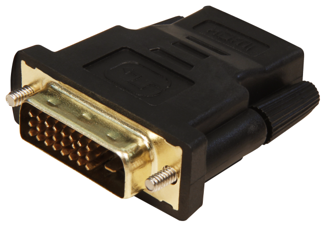 HDMI-DVI Adapter HDMI Buchse --> DVI Stecker
