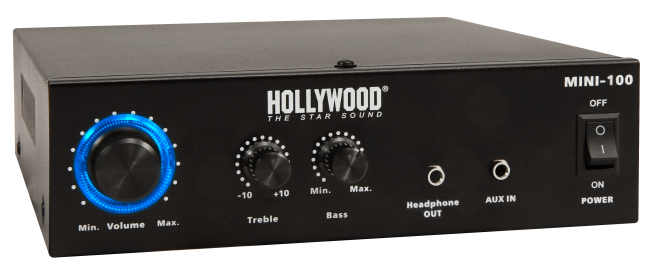 HiFi-Verstärker HOLLYWOOD Mini-100, 100W, 1x Line In
