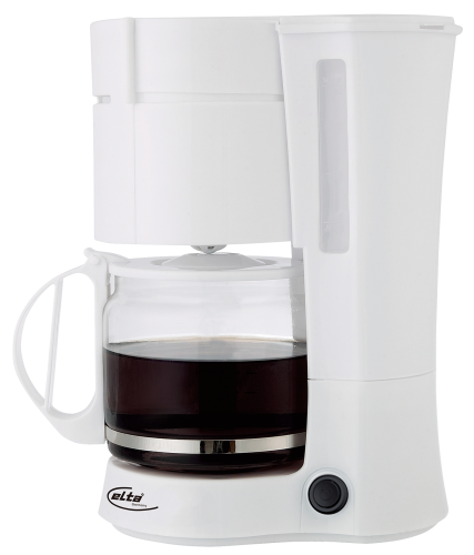 Kaffeemaschine Elta , 1000 Watt, 12 Tassen, weiß
