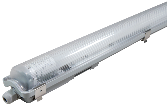 LED-Deckenleuchte für Feuchträume, IP65, 1x 850lm, 4000K, 60cm, neutralweiß
