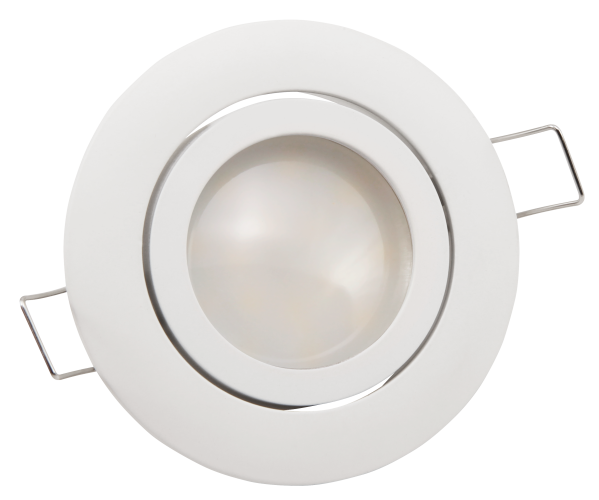 LED-Einbauleuchte McShine Eco-30 5W, 420lm, 3000K, weißes Gehäuse
