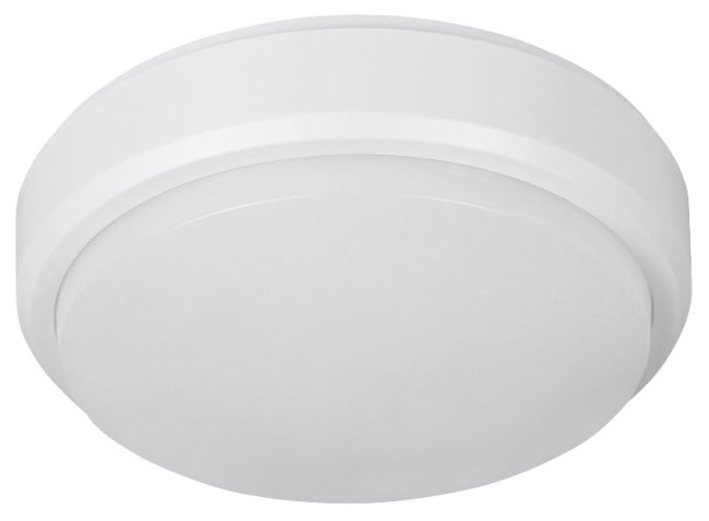 LED-Feuchtraumleuchte Rund IP54, 550lm, 4000K, 8W, neutralweiß, Bewegungsmelder
