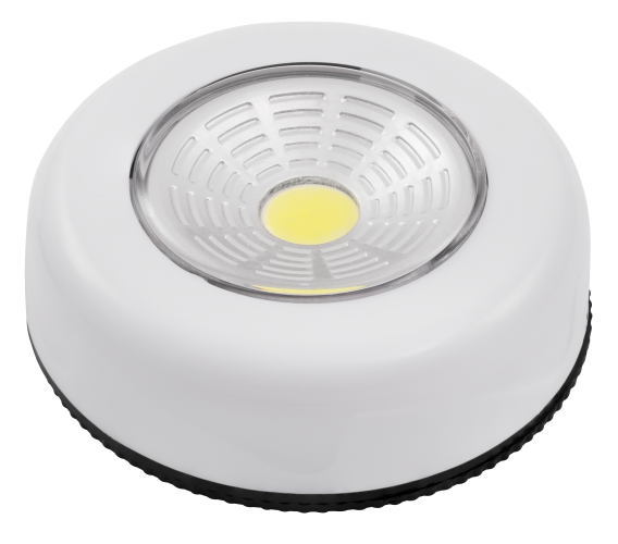 LED-Klebeleuchte McShine LK1-COB mit Klebefolie, Ø70x22mm, weiß
