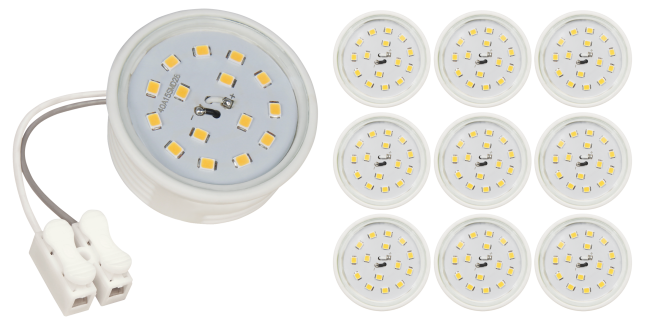 LED-Modul McShine, 5W, 400lm, 230V, 50x23mm, neutralweiß, 4000K, 10er-Pack
