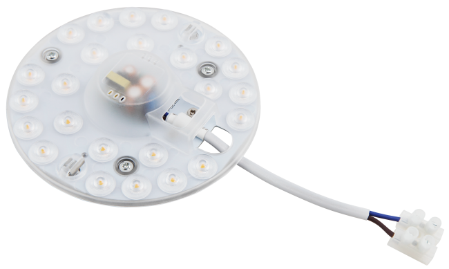 LED-Modul McShine, Umrüstsatz mit Magnethalterung, Ø13cm, 12W, 1200lm, 4000K
