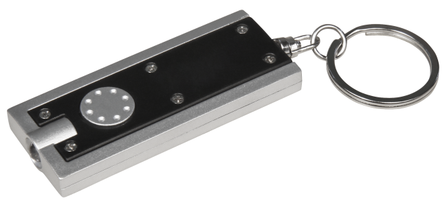 LED-Schlüsselleuchte SL-LED mit 1 weißen LEDs inkl. 3 Batterien
