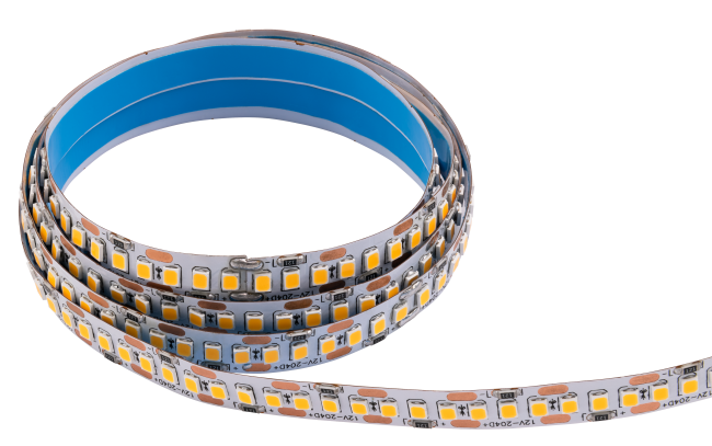 LED-Stripe McShine, 1700lm/m, 204LEDs/m, 16W/m, 3000K, IP20, 5m Rolle
