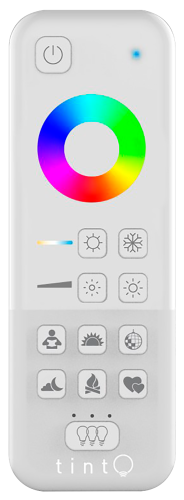 Fernbedienung für die tint Serie, Zigbee 3.0, weiß
