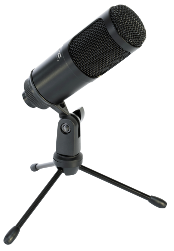 Mikrofon LTC STM100 ideal für z.B. Podcast oder Streaming, Plug&Play, USB
