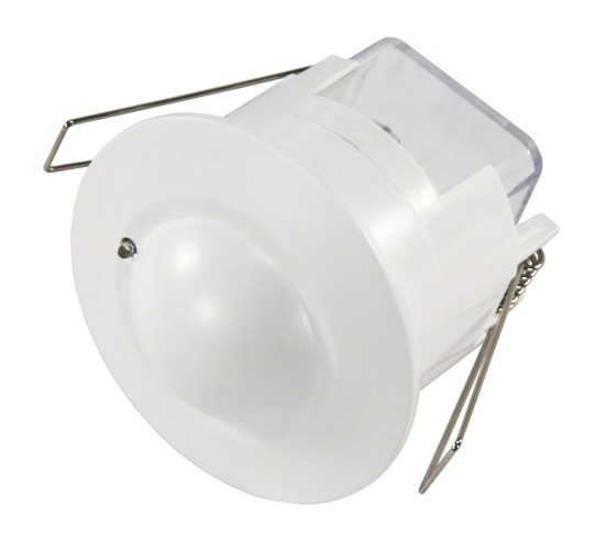 HF / Mikrowellen-Bewegungsmelder McShine LX-753, 360°, 230V / 1.200W, weiß, Unterputz, LED geeigne
