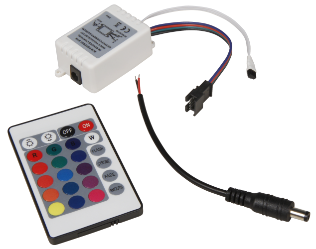 RGB-Controller für LED-Bodenleuchte McShine Fine, inkl. Fernbedienung
