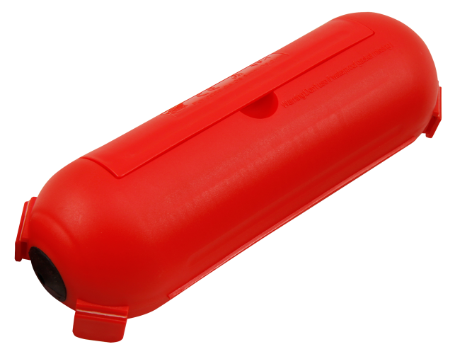 Sicherheits-Schutzbox McPower für Kabel, IP44, rot
