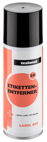 TESLANOL-Spray Etiketten-Entferner 200ml-Dose
