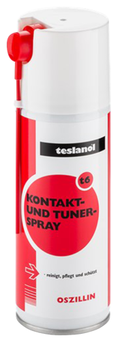 TESLANOL-Spray Kontakt-Reiniger 200ml-Dose, Typ T6-Oszillin
