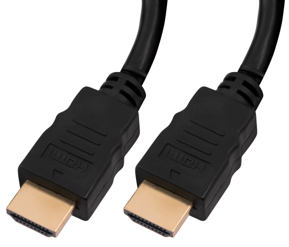HDMI-Kabel HOLLYWOOD, HDMI 2.0, vergoldete Kontakte, 4K/UHD, ARC, HEAC, 1,8m
