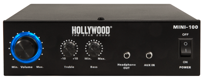 HiFi-Verstärker HOLLYWOOD Mini-100, 100W, 1x Line In
