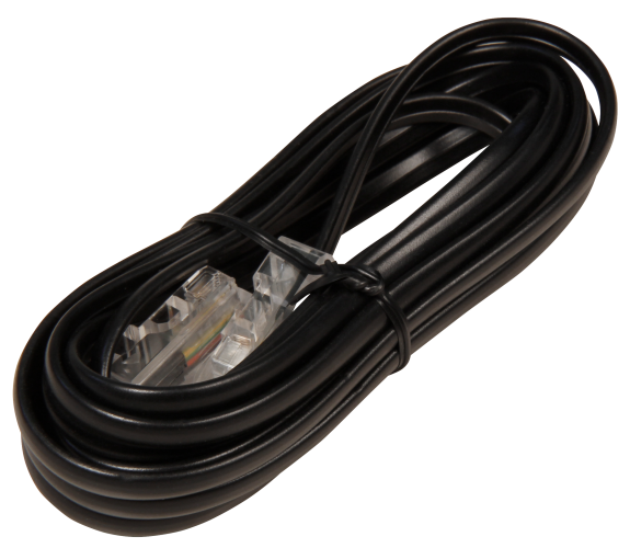 ISDN-Anschlusskabel, 8P4C-8P4C, 1:1, 2x RJ45-Stecker, 3m
