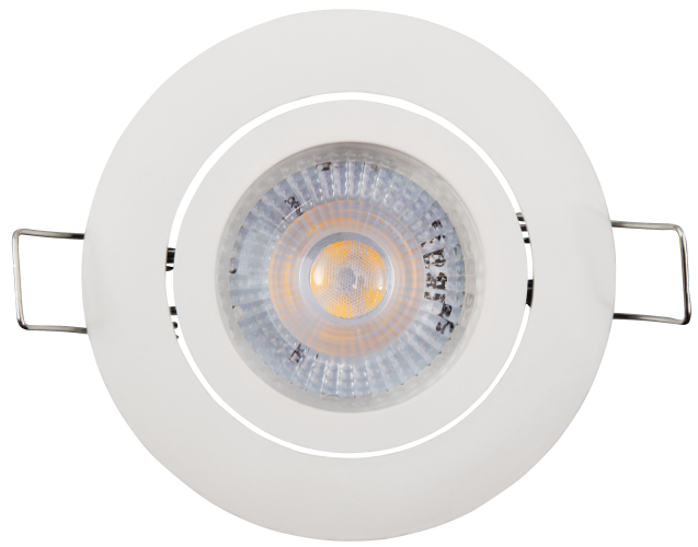 LED-Einbauleuchte McShine Eco-50 5W, 400lm, 3000K, step-dimmbar
