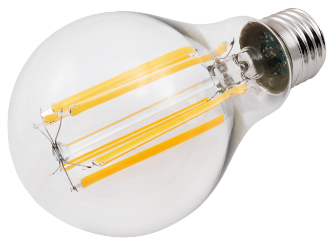 LED Filament Glühlampe McShine Filed, E27, 13W, 1800lm, warmweiß, klar
