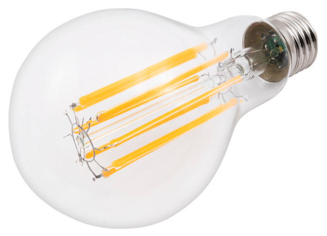 LED Filament Glühlampe McShine Filed, E27, 18W, 2500lm, warmweiß, klar
