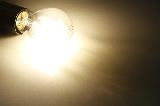 LED Filament Glühlampe McShine Filed, E27, 2W, 200 lm, warmweiß
