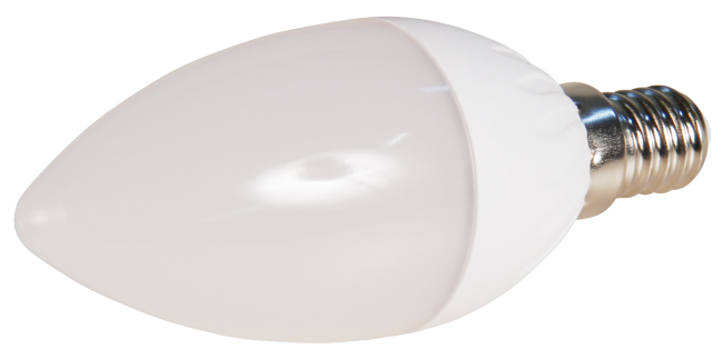 LED Kerzenlampe McShine, E14, 5W, 350lm, 160°, 3000K, warmweiß, dimmbar
