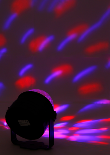 LED-Lichteffekt HOLLYWOOD LE-025 7 Farben, 4 Helligkeiten, Musikgesteuert
