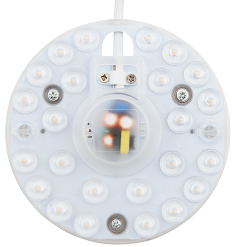 LED-Modul McShine, Umrüstsatz mit Magnethalterung, Ø13cm, 12W, 1050lm, 3000K
