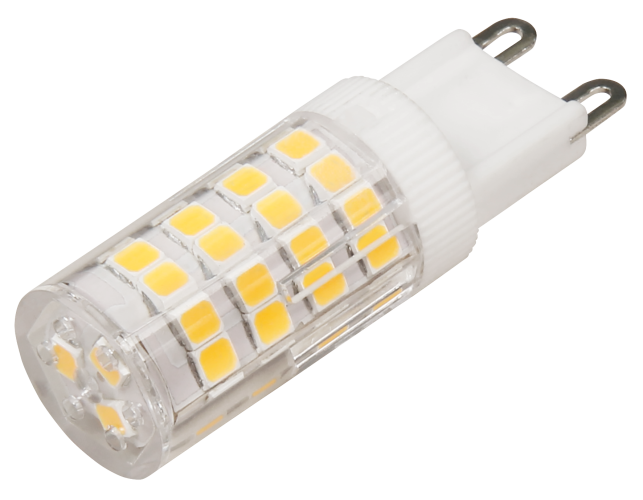 LED-Stiftsockellampe McShine, G9, 3,5W, 300lm, 3000K, warmweiß
