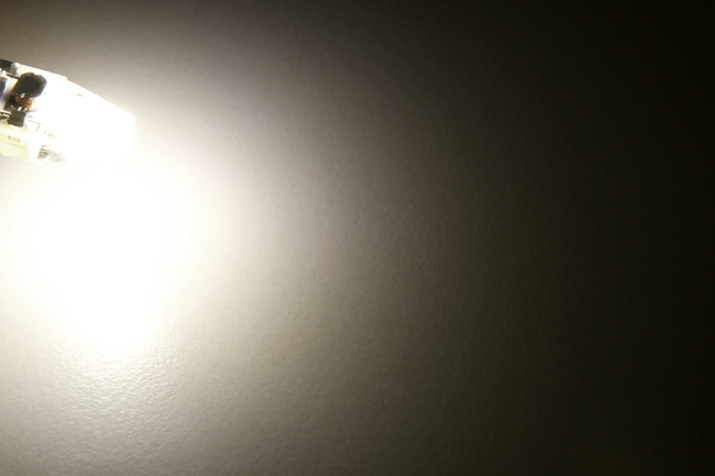 LED-Stiftsockellampe McShine Silicia COB, G4, 1W, 110 lm, warmweiß
