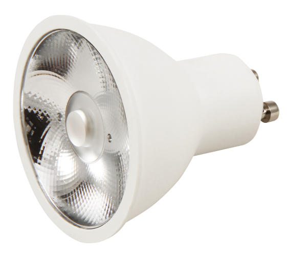LED-Strahler McShine COB GU10, 5W, 350lm, neutralweiß, 10° Spot

