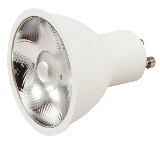 LED-Strahler McShine COB GU10, 5W, 350lm, warmweiß, 10° Spot
