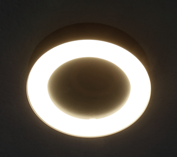 LED-Wandleuchte McShine WL-62 12W, 400lm, warmweiß, 3000K, IP54
