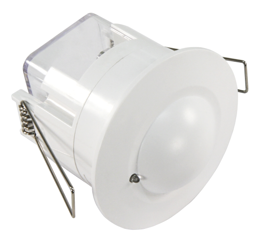 HF / Mikrowellen-Bewegungsmelder McShine LX-753, 360°, 230V / 1.200W, weiß, Unterputz, LED geeigne
