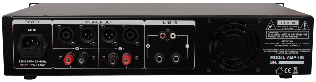 PA-Verstärker IBIZA AMP300USB-BT 480W, USB, MP3, Bluetooth

