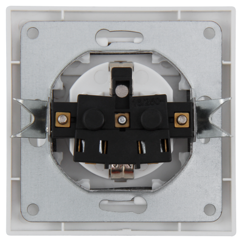 Schutzkontakt-Steckdose McPower Flair, 250V~/16A, UP, IP44, weiß, 12er-Pack
