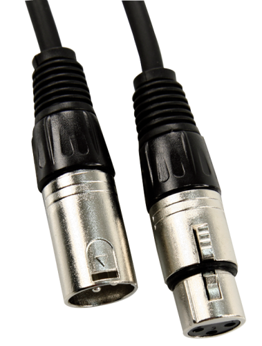 XLR-Verbindungskabel HOLLYWOOD 10m, Stecker-Kupplung
