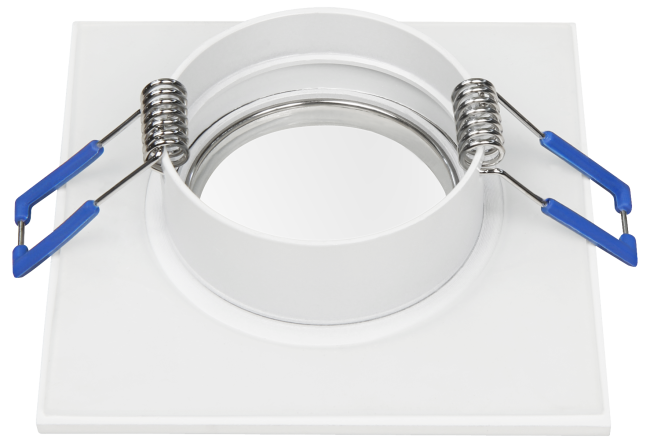 Einbaurahmen McShine DL-54 eckig, Clip-Verschluss, IP44, weiß
