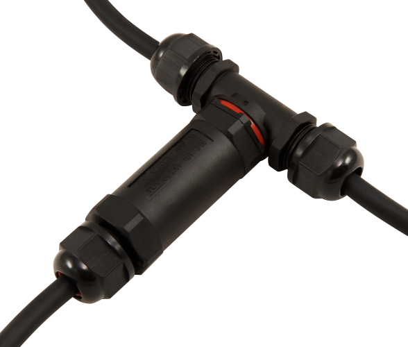 Kabelverbinder McPower, 110x94x29mm, IP68 - wasserdicht, 230V, 3-polig
