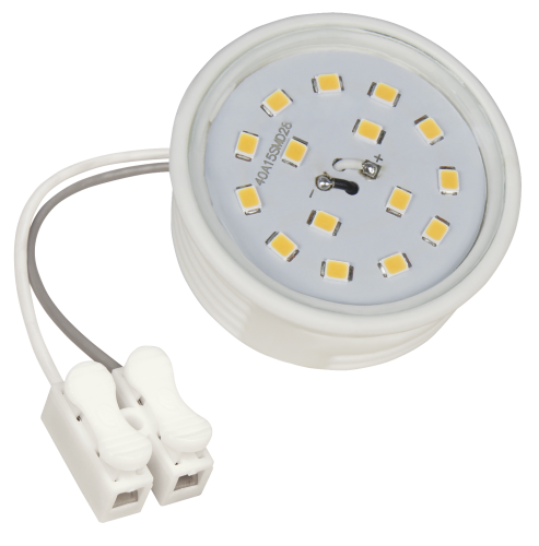 LED-Einbauleuchte McShine Flatty Ø83mm, 5W, 400lm, warmweiß, IP44
