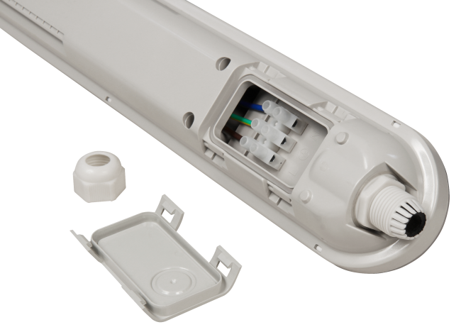 LED Feuchtraumleuchte McShine FL-126, IP65, 5500lm, 4000K, 150cm, neutralweiß
