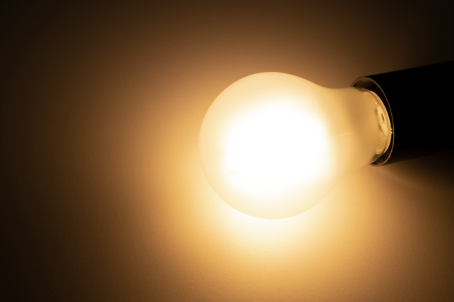 LED Filament Glühlampe McShine Filed, E27, 6W, 630lm, warmweiß, matt
