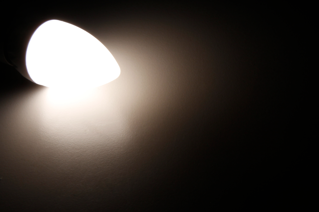 LED Kerzenlampe McShine, E14, 6W, 480lm, 160°, 3000K, warmweiß, Ø37x98mm
