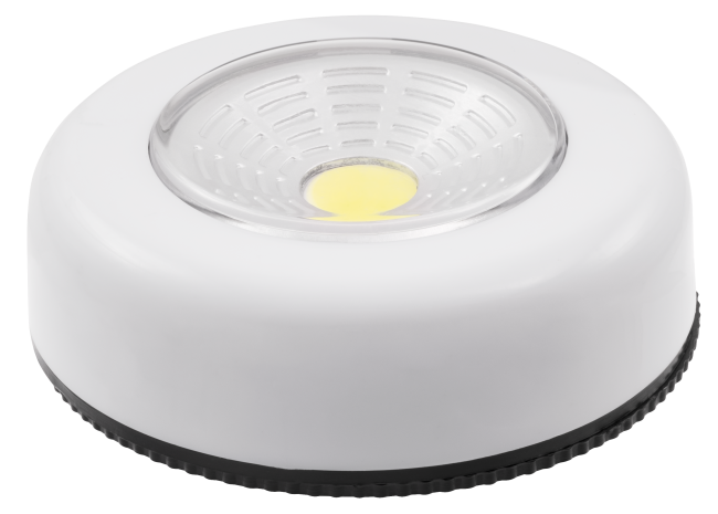 LED-Klebeleuchte McShine LK1-COB mit Klebefolie, Ø70x22mm, weiß
