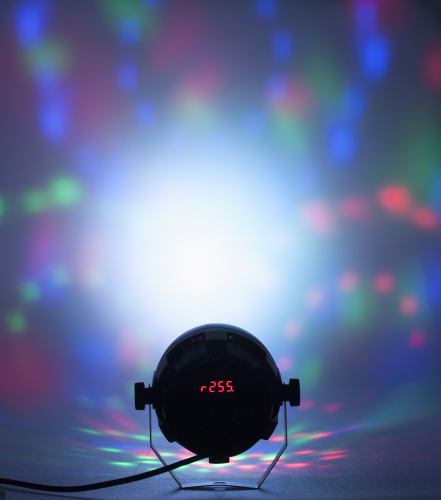 LED-Lichteffekt IBIZA PAR-ASTRO 2-in-1 PAR Strahler und Astro-Effekt, 12W
