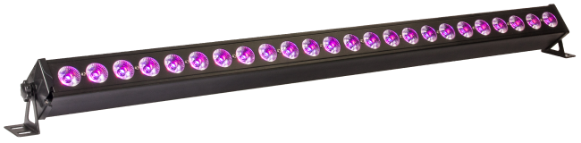 LED-Lichtleiste IBIZA LEDBAR24-RC 24x 4W RGB+W LEDs, DMX, Fernbedienung
